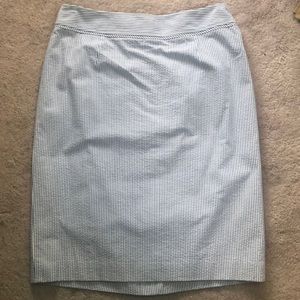 Brooks Brothers Seersucker Skirt